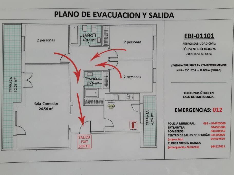 Exclusivo Espacio - Parking Gratis Bilbao Dış mekan fotoğraf